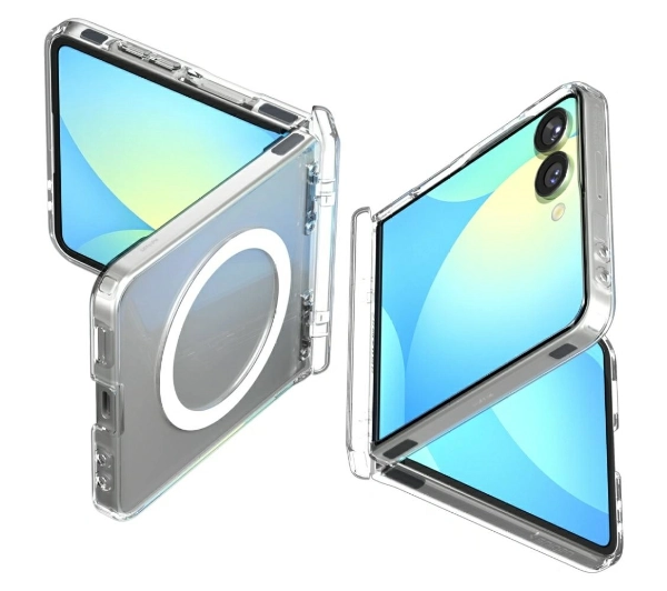 Spigen Ultra Hybrid Pro MagSafe do Galaxy Z Flip7 Przezroczysty - Kup na Raty - RRSO 0%