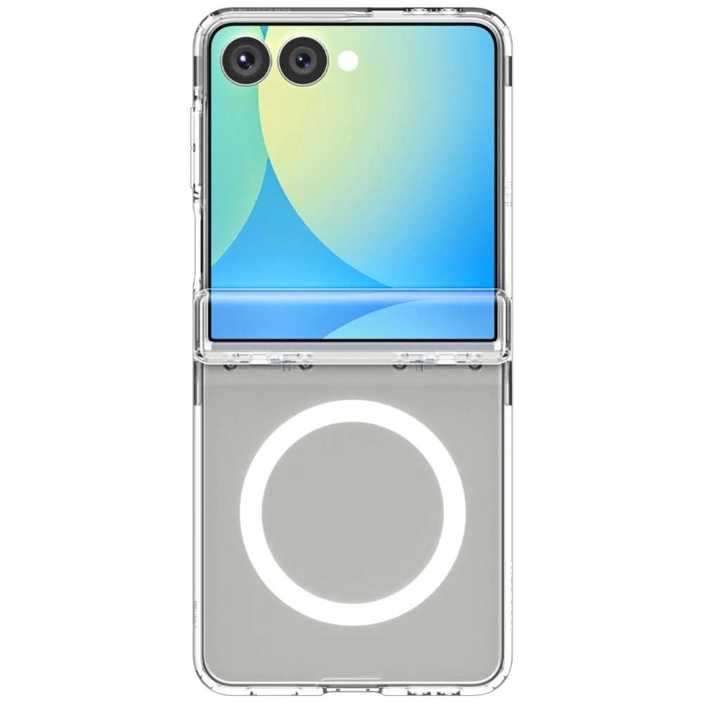 Etui Spigen Ultra Hybrid Pro MagSafe do Galaxy Z Flip7 Przezroczysty