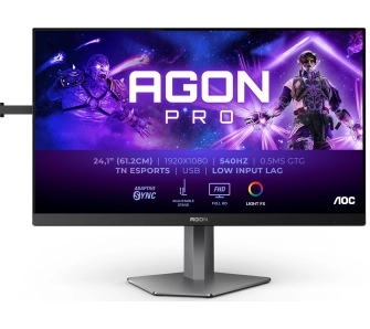 Monitor AOC AG246FK 24,1" Full HD TN 540Hz 0,5ms Gamingowy