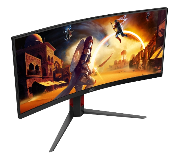 AOC CU34G4 34" UWQHD Fast VA 180Hz 0,5ms MPRT Zakrzywiony Gamingowy - Kup na Raty - RRSO 0%