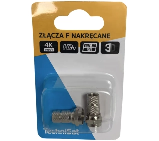 TechniSat 0000/3358 Złącze F Nakręcane 2szt.
