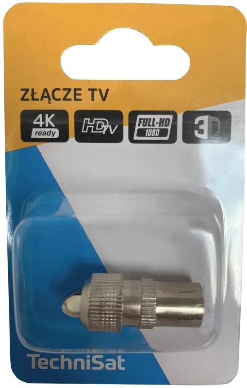 Złączka antenowa TechniSat 0001/3361 Złącze TV żeńskie metalowe