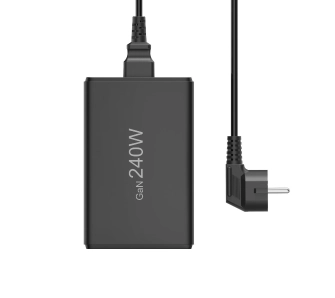 Ładowarka sieciowa Hama 201977 GaN PD 240W 4x USB-C 1x USB Czarny