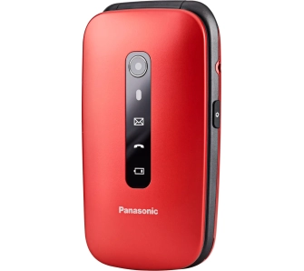 Prosty w obsłudze Panasonic KX-TU550 4G 2,8" 1,2Mpix Czerwony