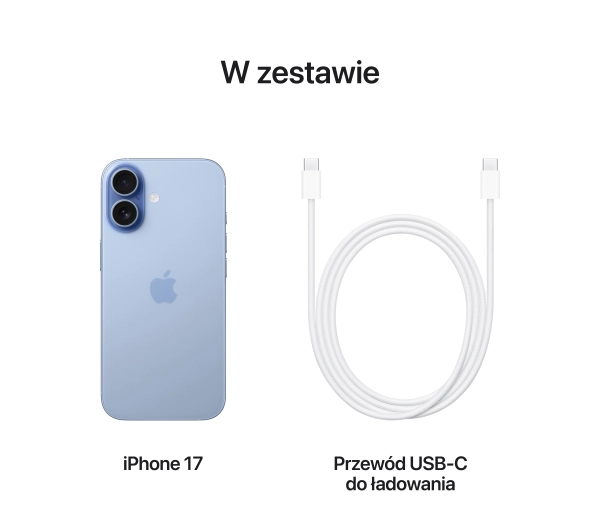 Apple iPhone 17 256GB Funkcje AI 6,3" 120Hz 48Mpix Gołębi - ⚡ BESTSELLERY ⚡ - Kup na Raty - RRSO 0%
