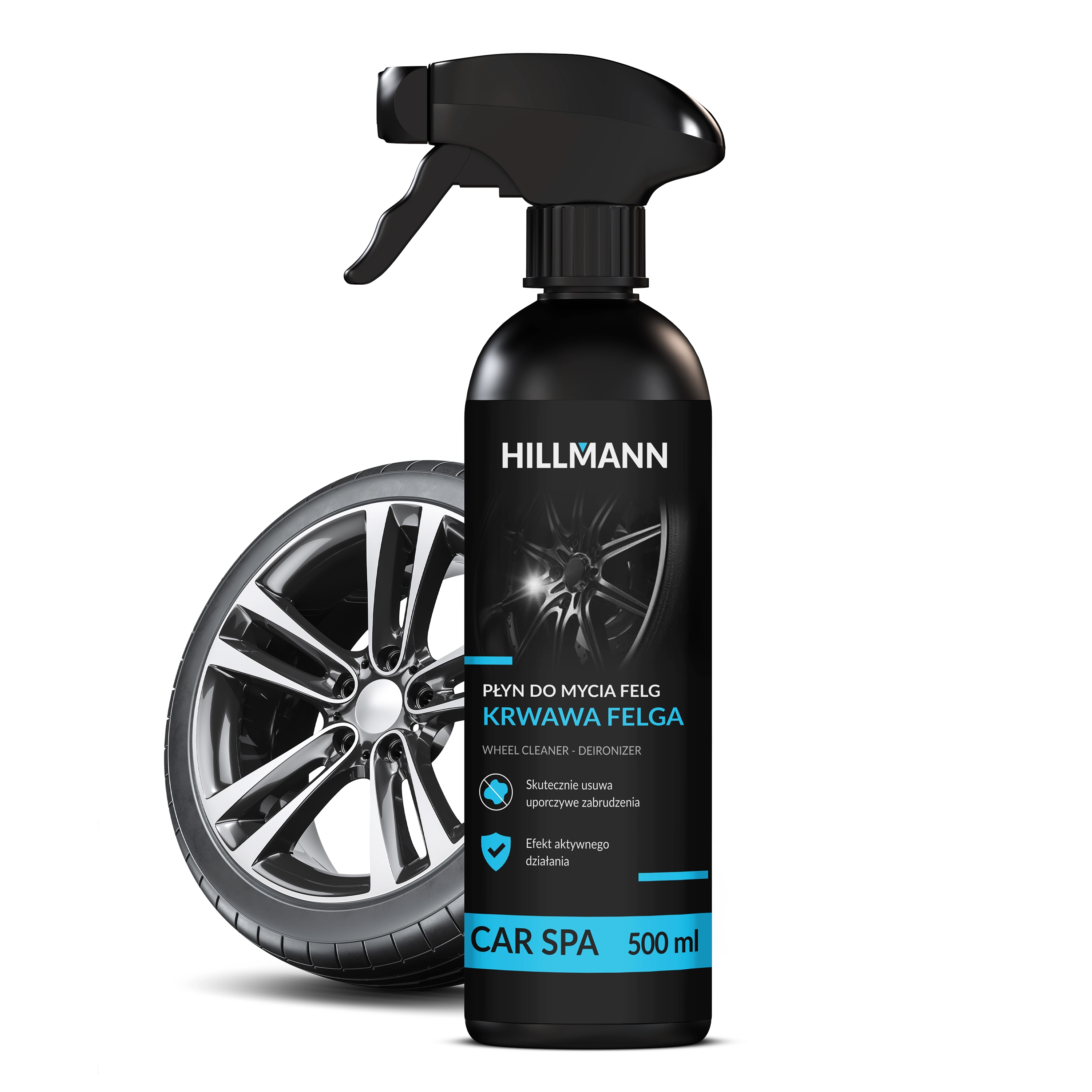 Płyn do czyszczenia HILLMANN HASCF500 Krwawa Felga 500 ml