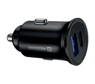 Swissten 20111760 Power Delivery + Quick Charge USB-C 36W Czarny