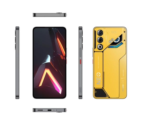 Nubia Neo 3 GT 5G 12/256GB Funkcje AI 6,8" 120Hz 50Mpix Żółty - Kup na Raty - RRSO 0%