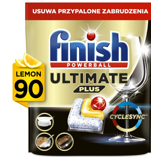 Kapsułki do zmywarki Finish Ultimate Plus Fresh 90szt