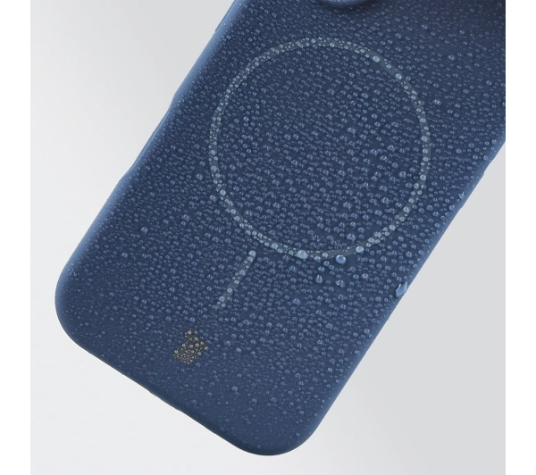 Bizon Soft z MagSafe do Apple iPhone 16 Pro Granatowy