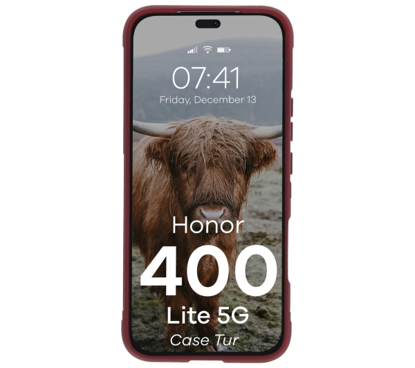 Bizon Tur do Honor 400 Lite 5G Ciemnofioletowy