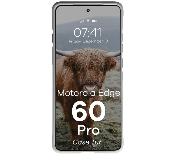 Bizon Tur do Motorola Edge 60 Pro Jasnoszary