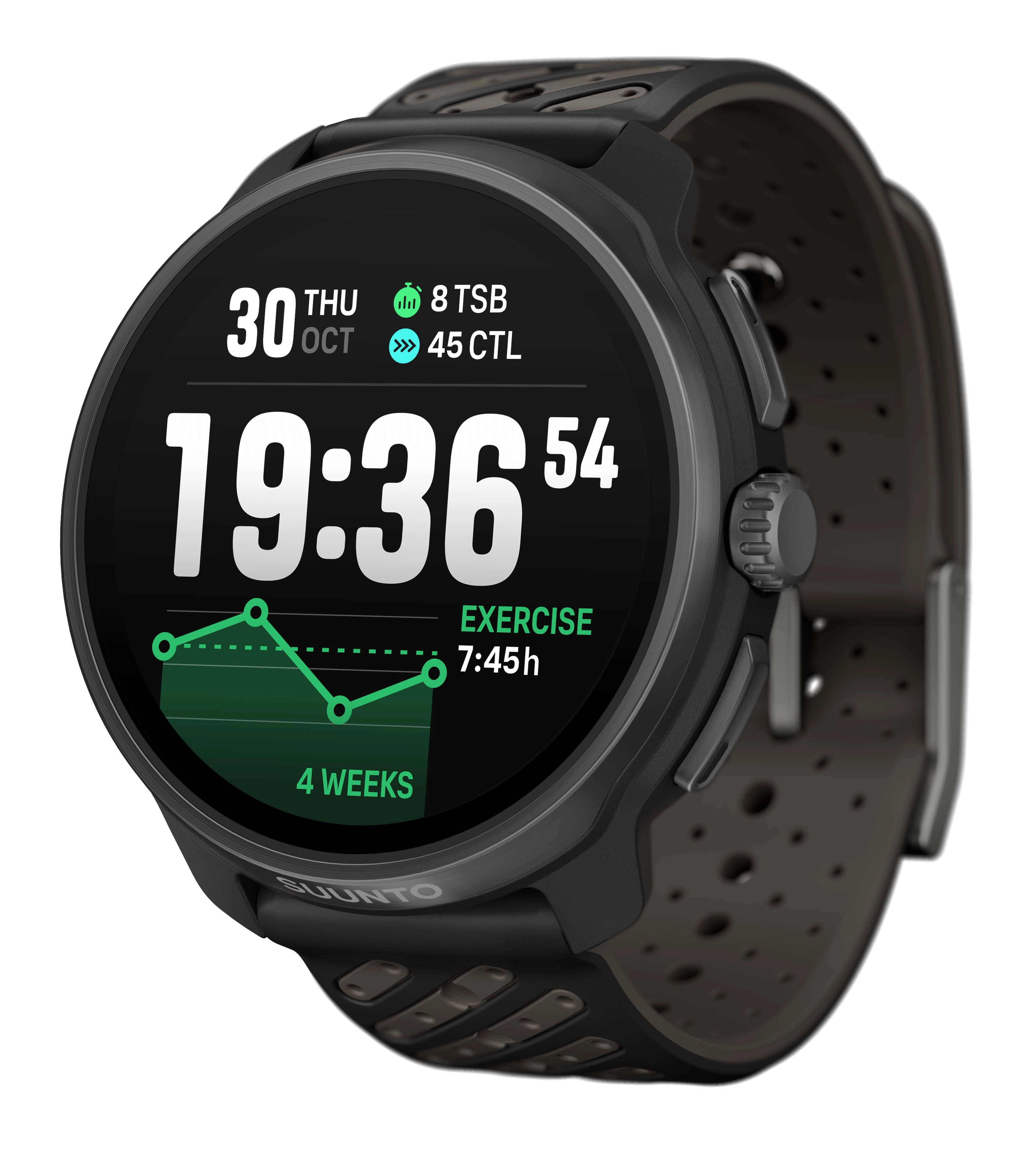 Zegarek sportowy Suunto Race 2 Titanium Black 49mm GPS Czarny-tytanowy