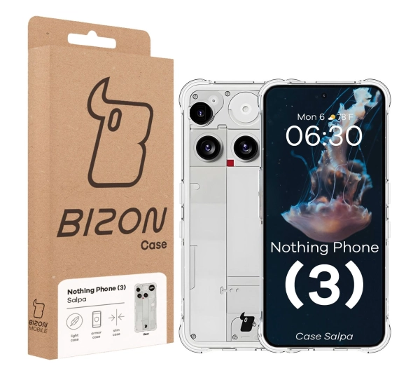 Bizon Salpa do Nothing Phone 3 Przezroczysty