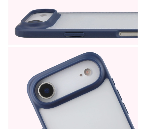 Bizon Angelo do Apple iPhone Air z niebieską ramką