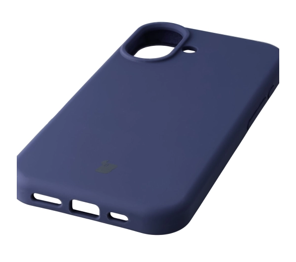 Bizon Silikonowe Soft do Apple iPhone 17 Granatowy