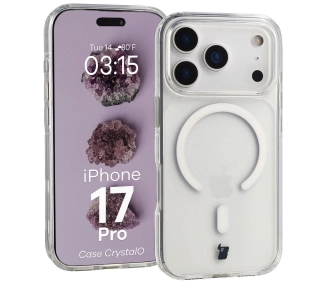 Bizon CrystalO z MagSafe do Apple iPhone 17 Pro przezroczyste