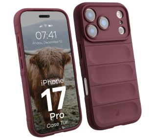 Bizon Tur do Apple iPhone 17 Pro Ciemnofioletowy