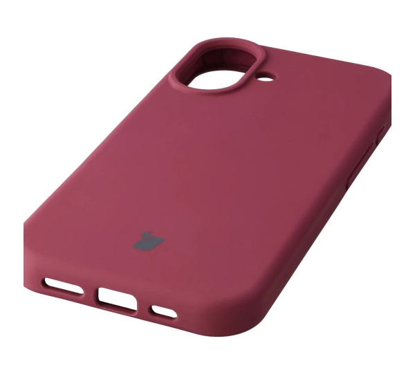 Bizon Silikonowe Soft do Apple iPhone 17 Śliwkowy