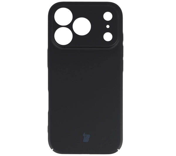 Bizon Łupka do Apple iPhone 17 Pro Czarny
