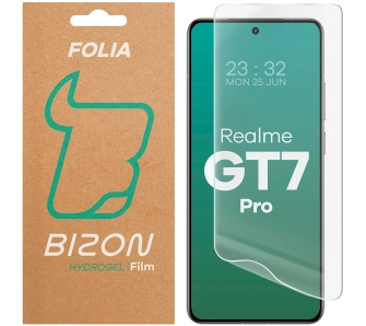Folia hydrożelowa Bizon na ekran Hydrogel Front do Realme GT 7 Pro 1 sztuka
