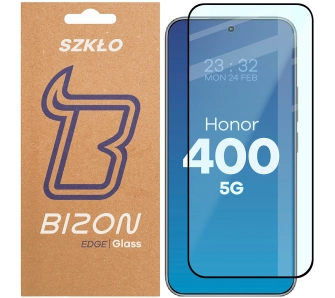 Szkło hartowane Bizon pełne Edge 2 do Honor 400 5G