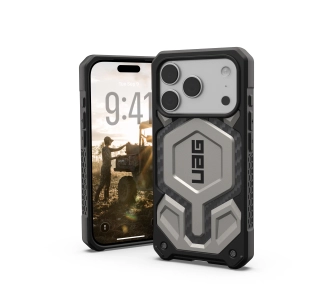 Etui UAG Monarch Pro z MagSafe do iPhone 17 Pro Titanium