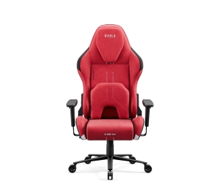 Diablo Chairs X.One Prime Normal Size Bloody Mary Gamingowy Do 140kg Tkanina Czerwony - Kup na Raty - RRSO 0%