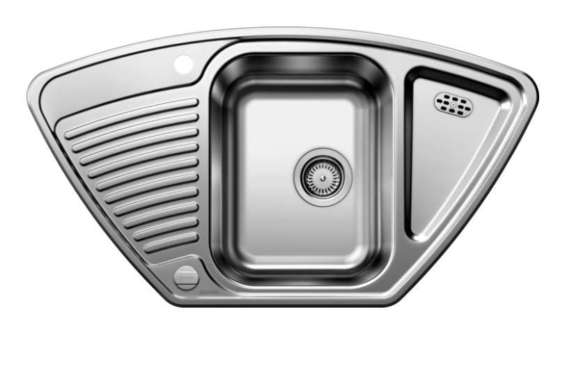 Zlewozmywak Blanco TIPO 9 E 526338 Stalowy mat