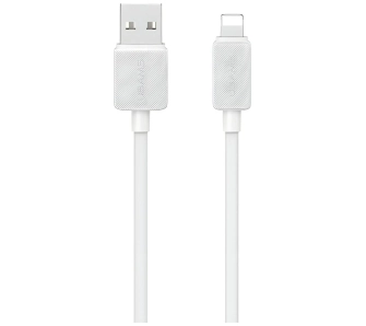 Kabel USAMS KY Series 2.4A USB-A do Lightning 1m Biały
