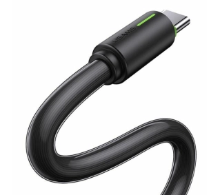 USAMS 3A YU Series USB-C do USB-A 1m Czarny