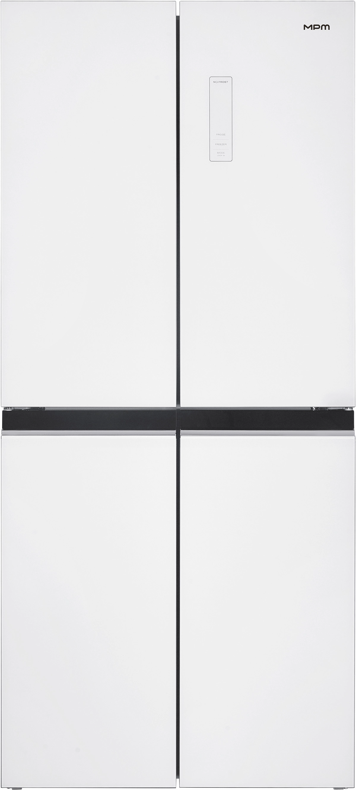 Lodówka MPM SBS 434-SBF-16/D Pełny No Frost 180cm Biały