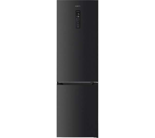 Lodówki - MPM 400-FF-61/C Pełny No Frost 201cm Night Inox