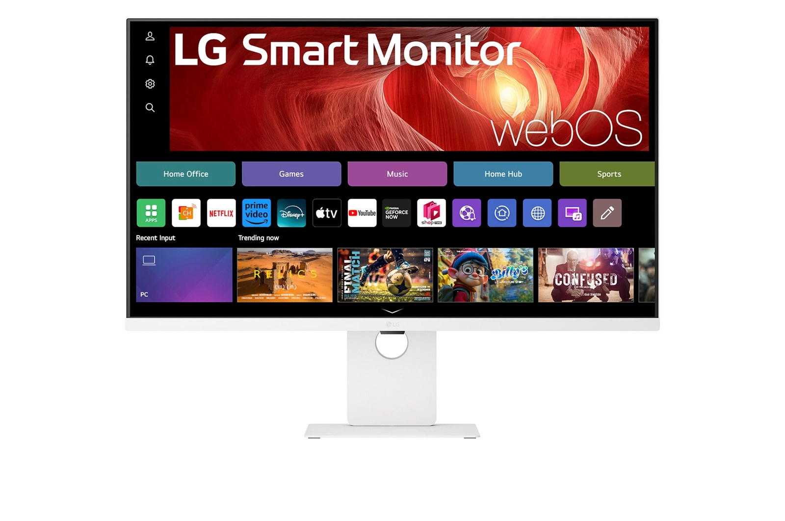 Monitor LG MyView Smart 37U730SA-W 36,5" 4K IPS 60Hz 5ms webOS