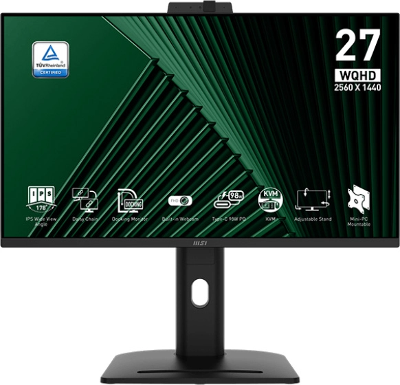 Monitor MSI PRO MP275QPDG 27" 2K IPS 100Hz 1ms MPRT