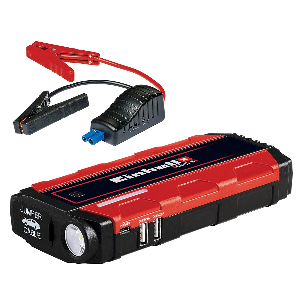 Powerbank Einhell CE-JS 8/1 Jump starter 7500mAh Czarno-Czerwony