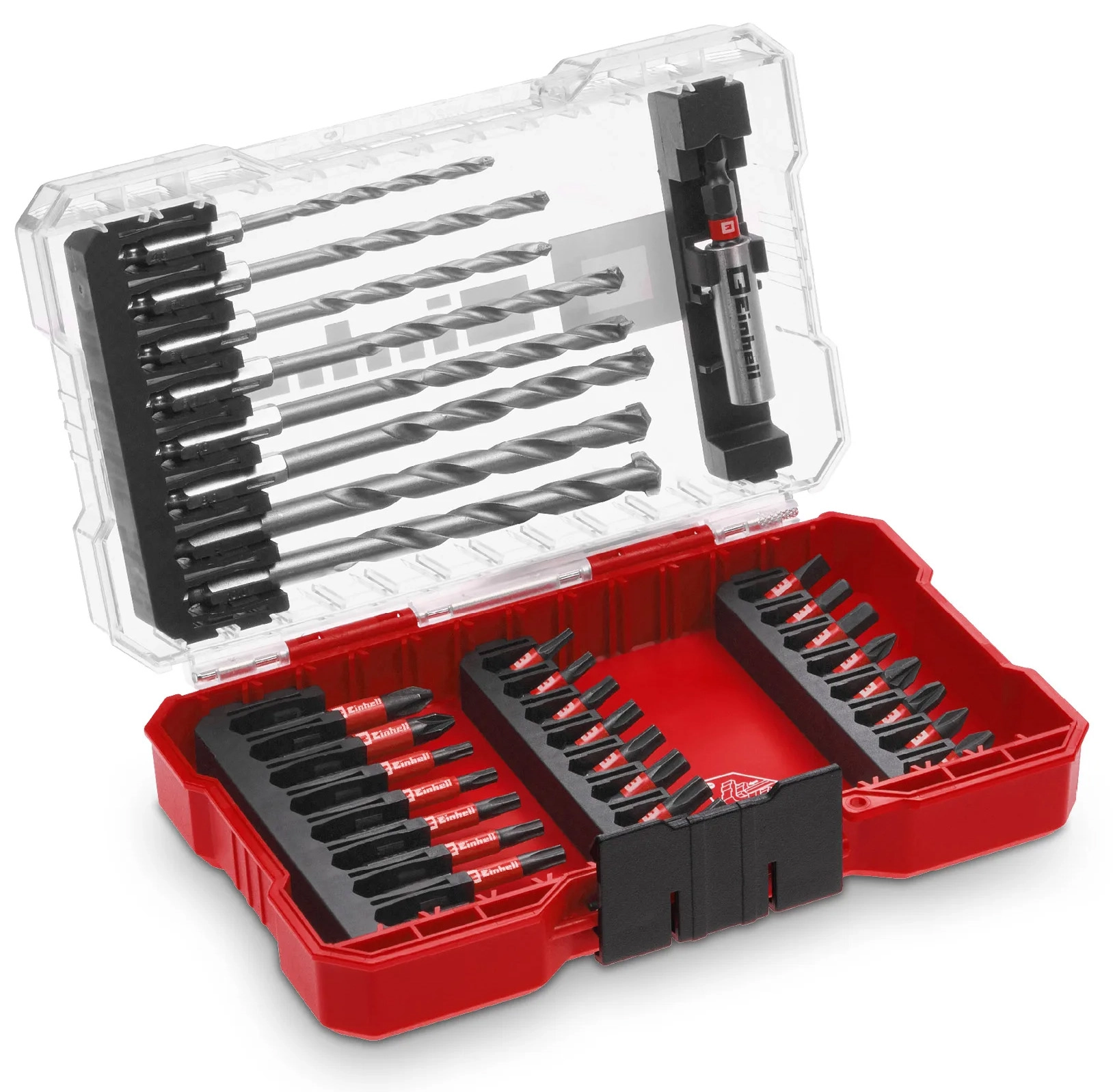 Zestaw wierteł i końcówek wkręcających Einhell M-Case 49108753 (33 szt.)