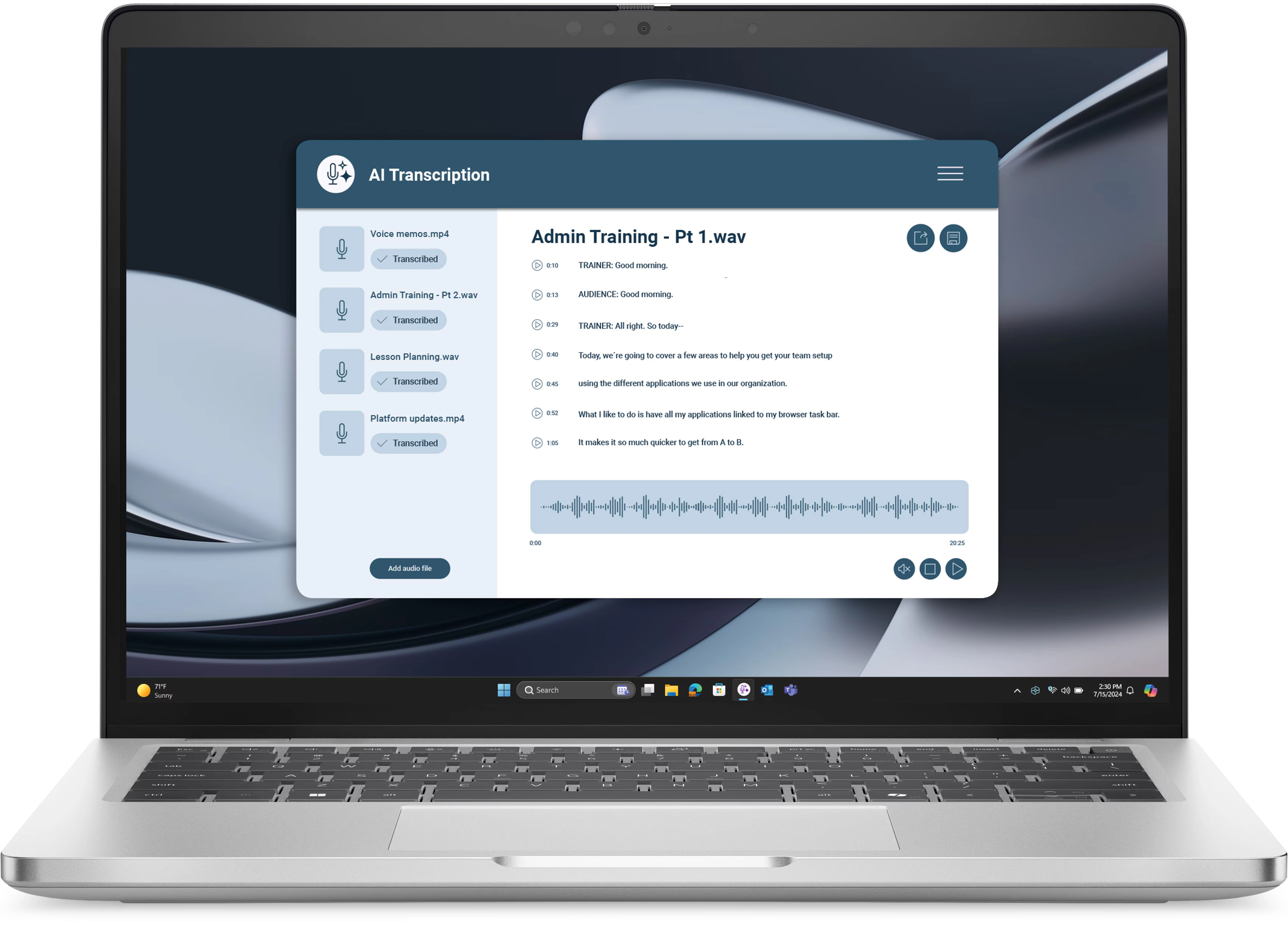 Laptop biznesowy Dell Pro 14 Plus PB14255 14" R7 Pro 250 16GB RAM 512GB Dysk SSD Win11 Pro Srebrny Funkcje AI