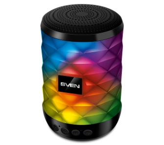 Głośnik Bluetooth Sven PS-55 5W Radio FM Czarny