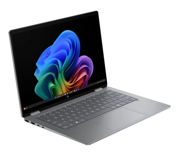 HP OmniBook X Flip 14-fk0216nw OLED 14" Ryzen AI 7 350 24GB RAM 1TB Dysk SSD Win11 Srebrny Funkcje AI - Kup na Raty - RRSO 0%
