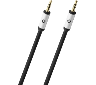 Kabel audio Oehlbach 60011 jack 3,5mm 0,5m Czarny