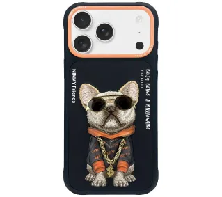 Nimmy Glasses Cool Dog do iPhone 17 Czarny