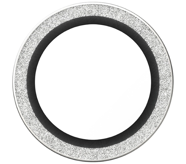 PanzerGlass Hoops Glitter do iPhone Air Srebrny