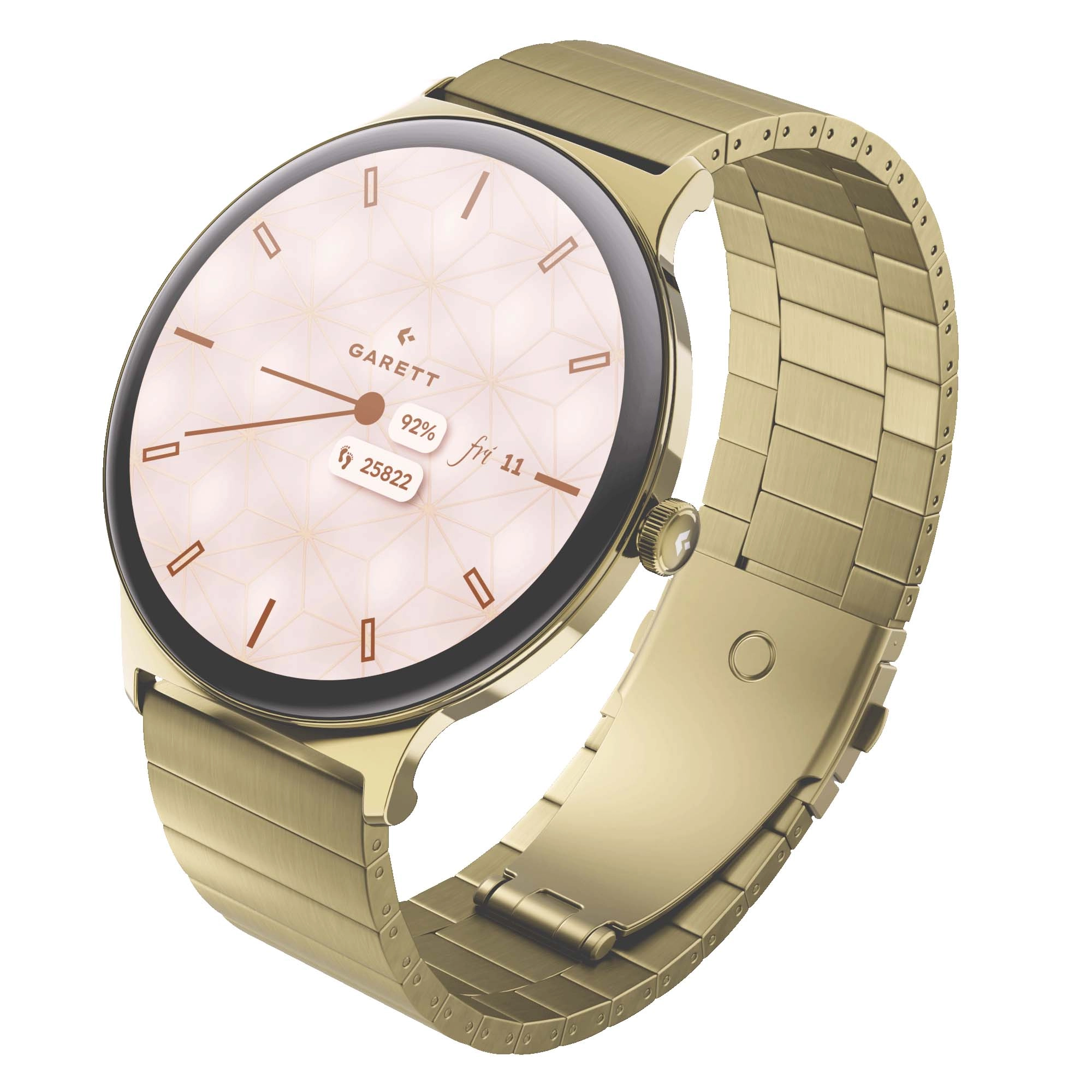 Smartwatch Garett Verona 2 Złoty stalowy