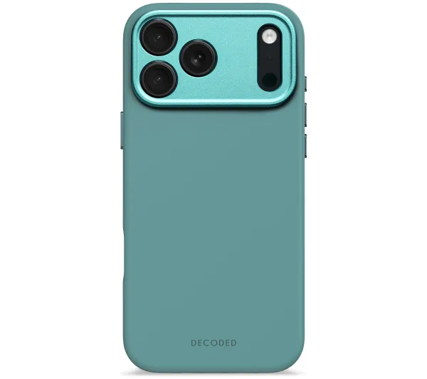 Decoded AntiMicrobial Silicone Backcover - silikonowa obudowa ochronna do iPhone 17 Pro Max kompatybilna z MagSafe retro blue