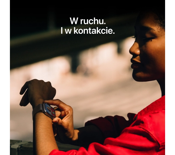 Apple Watch Series 11 GPS 42mm z aluminium Srebrny Pasek sportowy Mleczny fiolet M/L - Kup na Raty - RRSO 0%
