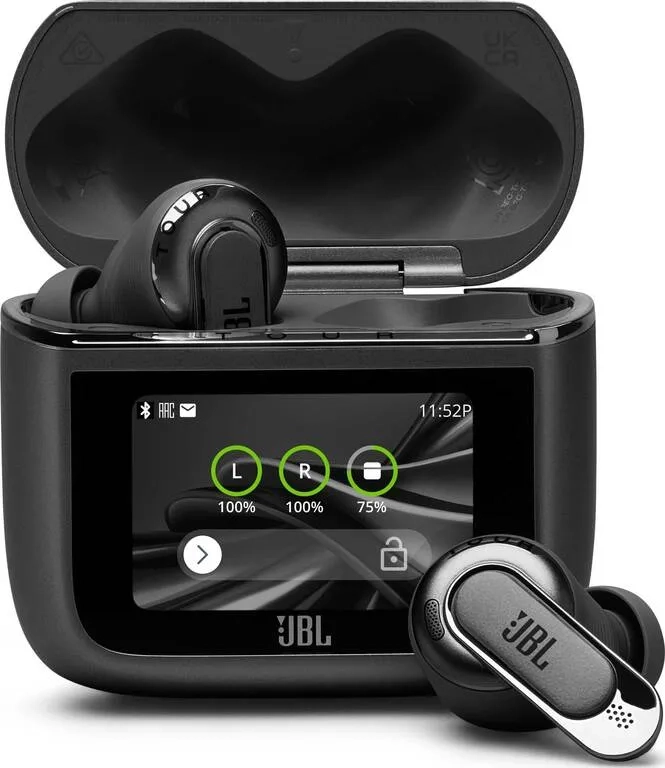 Słuchawki bezprzewodowe JBL Tour Pro 3 Dokanałowe Bluetooth 5.3 Czarny