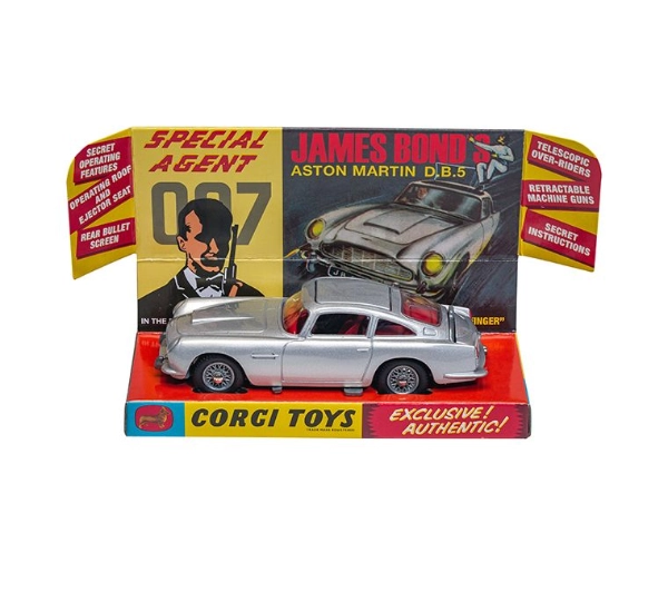 Corgi James Bond Aston Martin DB5 Srebrny