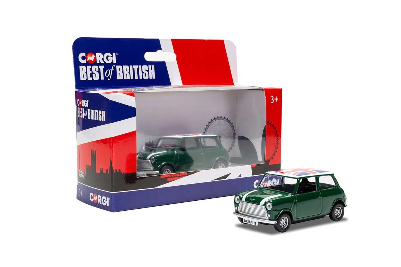 Model Corgi Samochód Best of British Klasyczny Mini Zielony