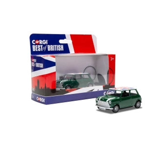 Model Corgi Samochód Best of British Klasyczny Mini Zielony
